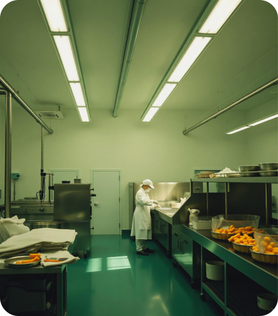 盛鑫源食品生产车间